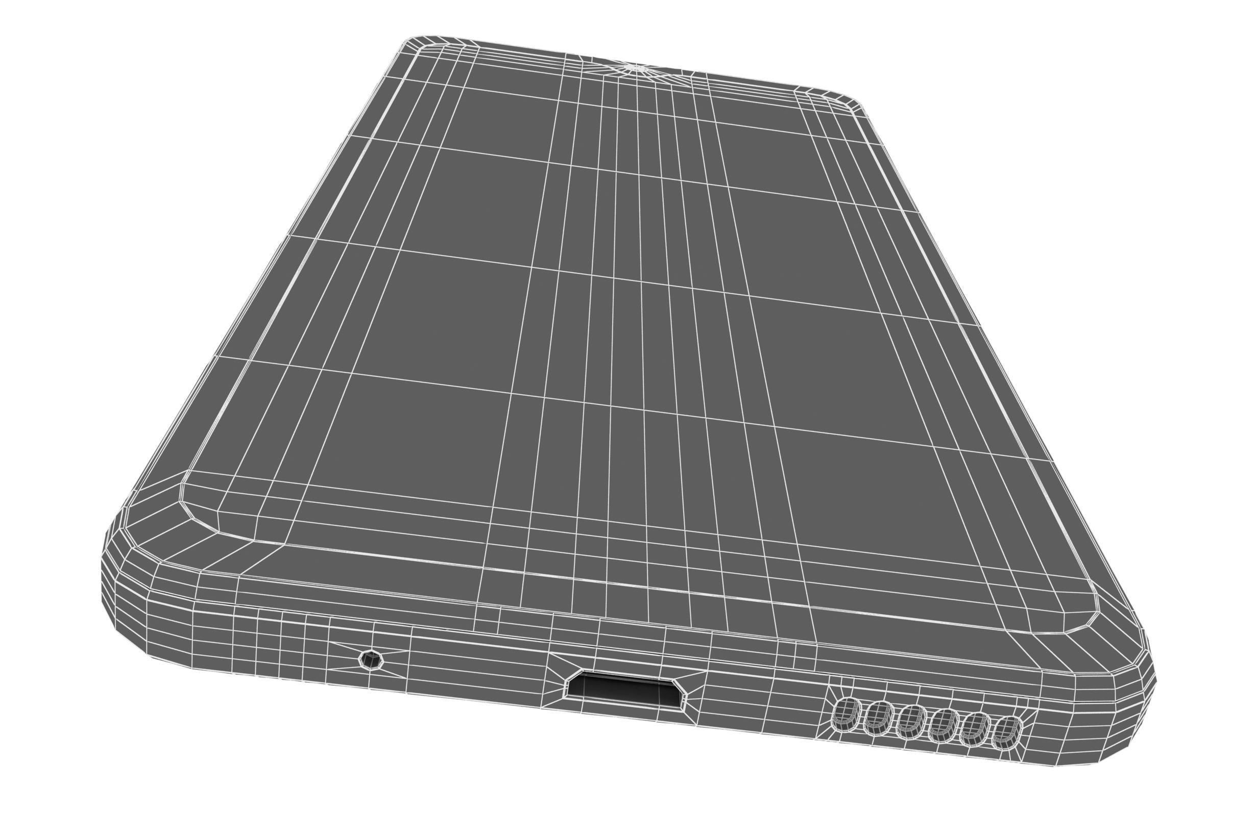 Xiaomi Poco C55 All Colors Low-poly 3D model_40