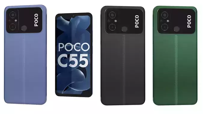 Xiaomi Poco C55  All Colors