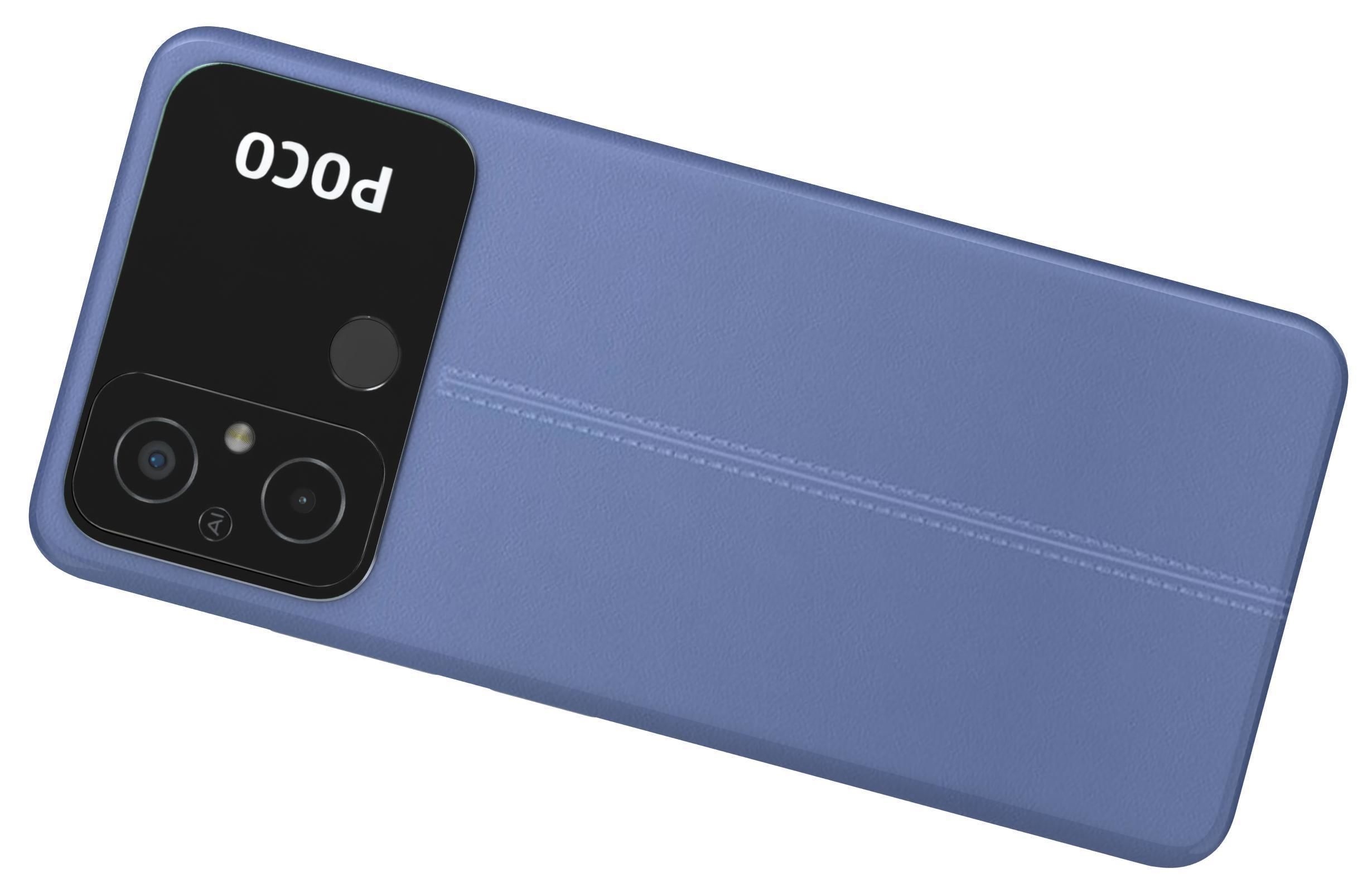 Xiaomi Poco C55 All Colors Low-poly 3D model_12