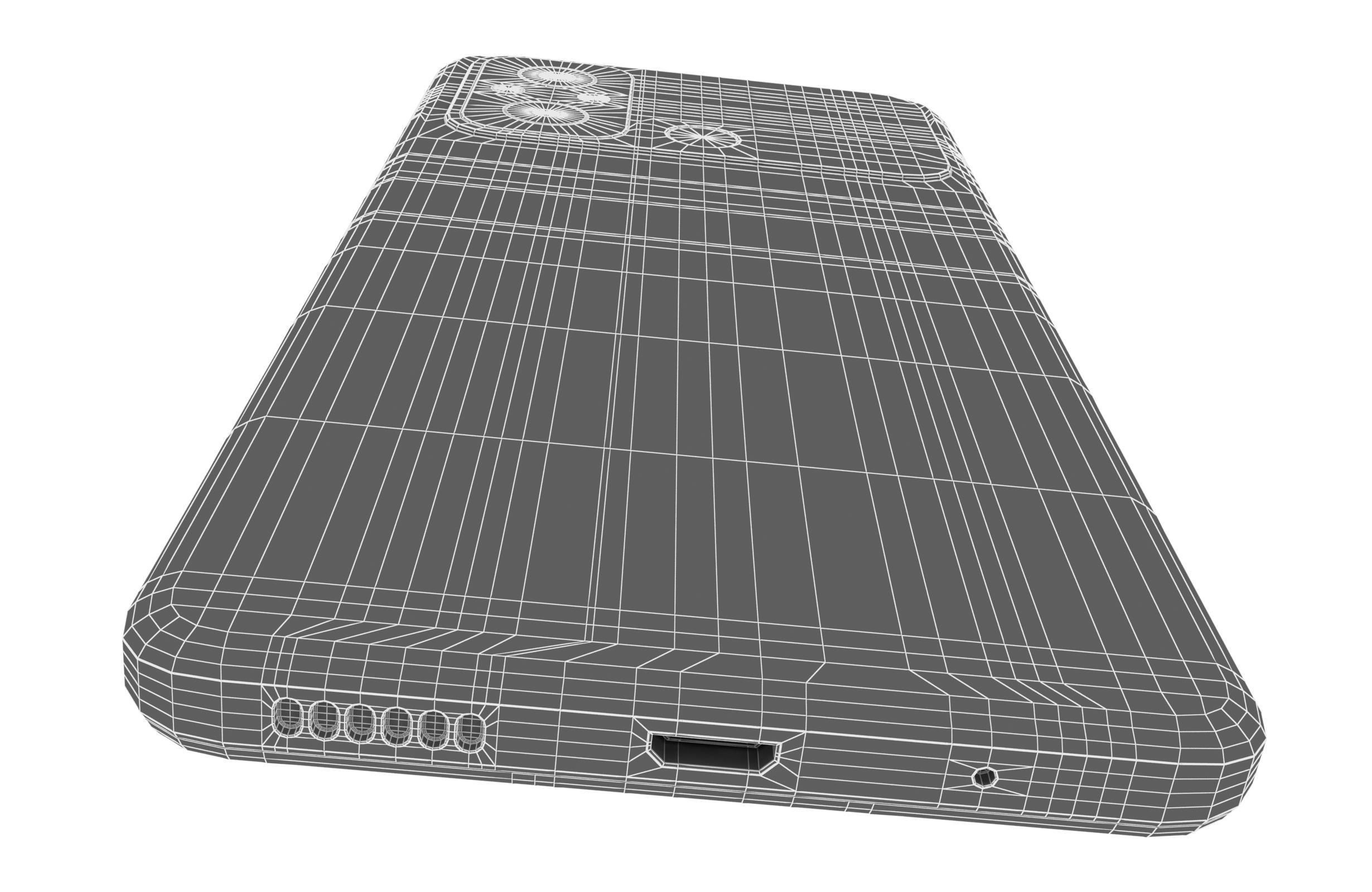 Xiaomi Poco C55 All Colors Low-poly 3D model_42