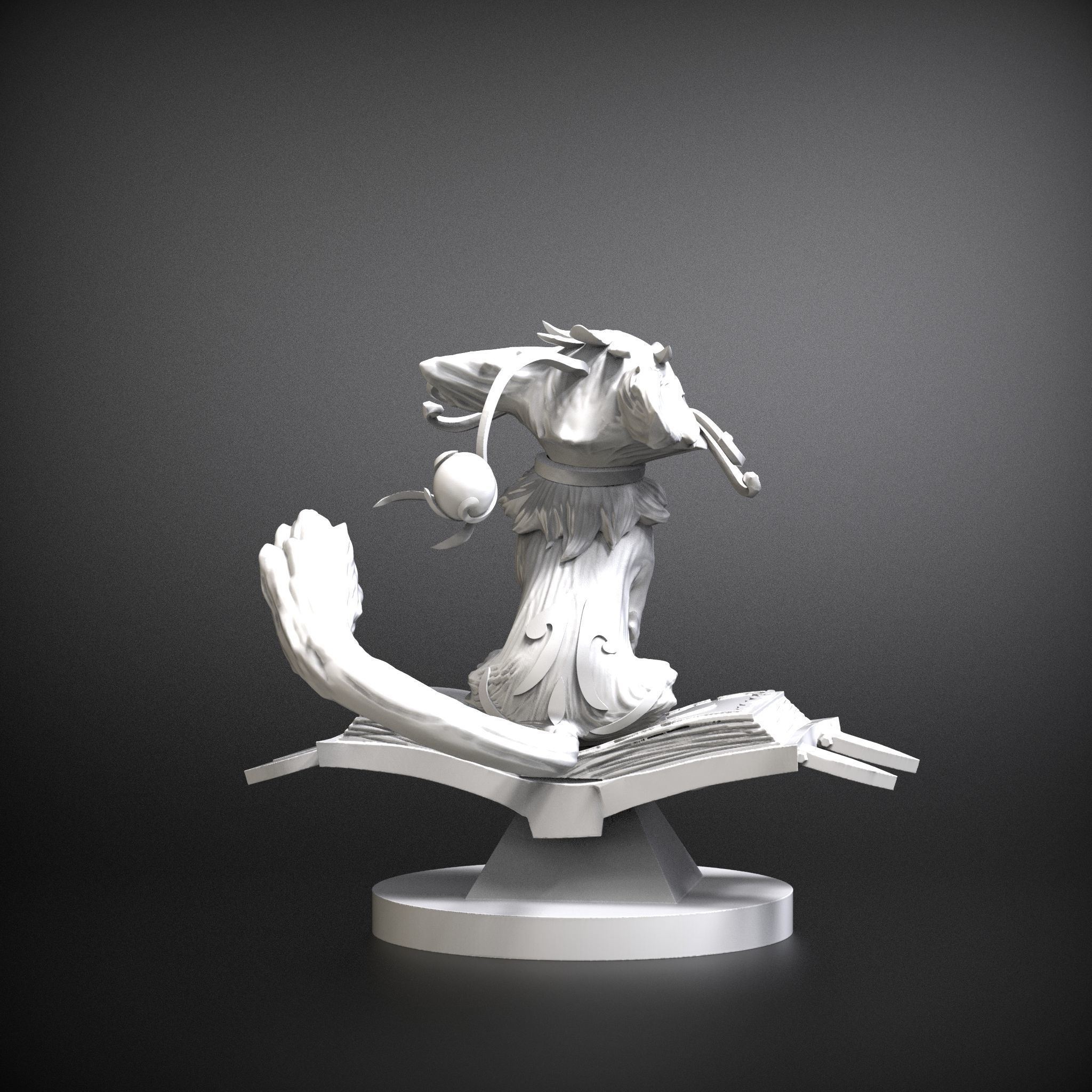 STL Yuumi 3d model to print League of legends 3D print model_4