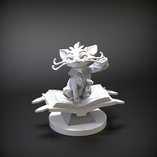 STL Yuumi 3d model to print League of legends 3D print model