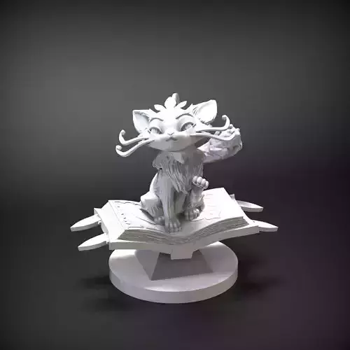 STL Yuumi 3d model to print League of legends