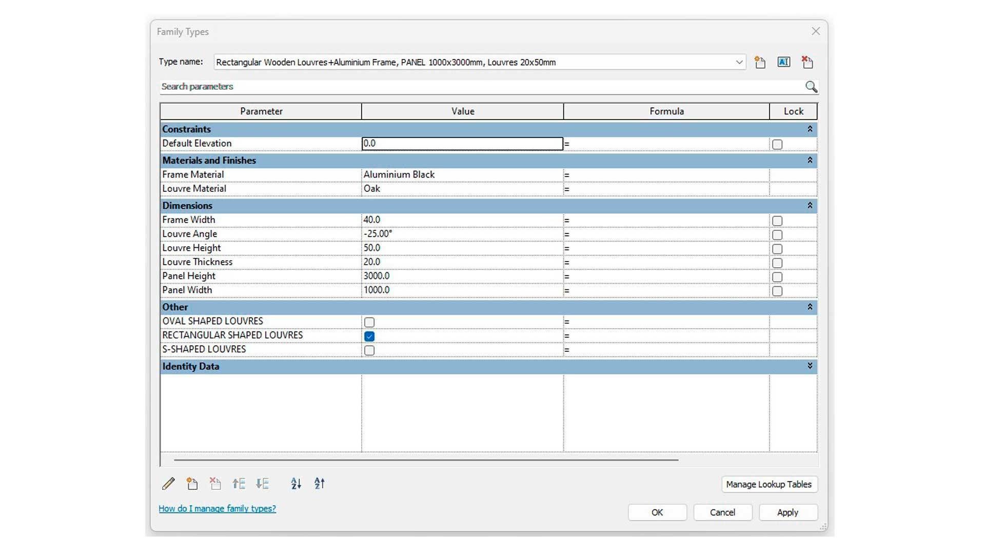 Vertical Sun Screen Louvre Panels 3D model_6