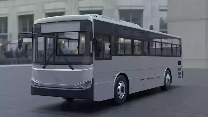 Zyle Daewoo Bus BS106 3D model