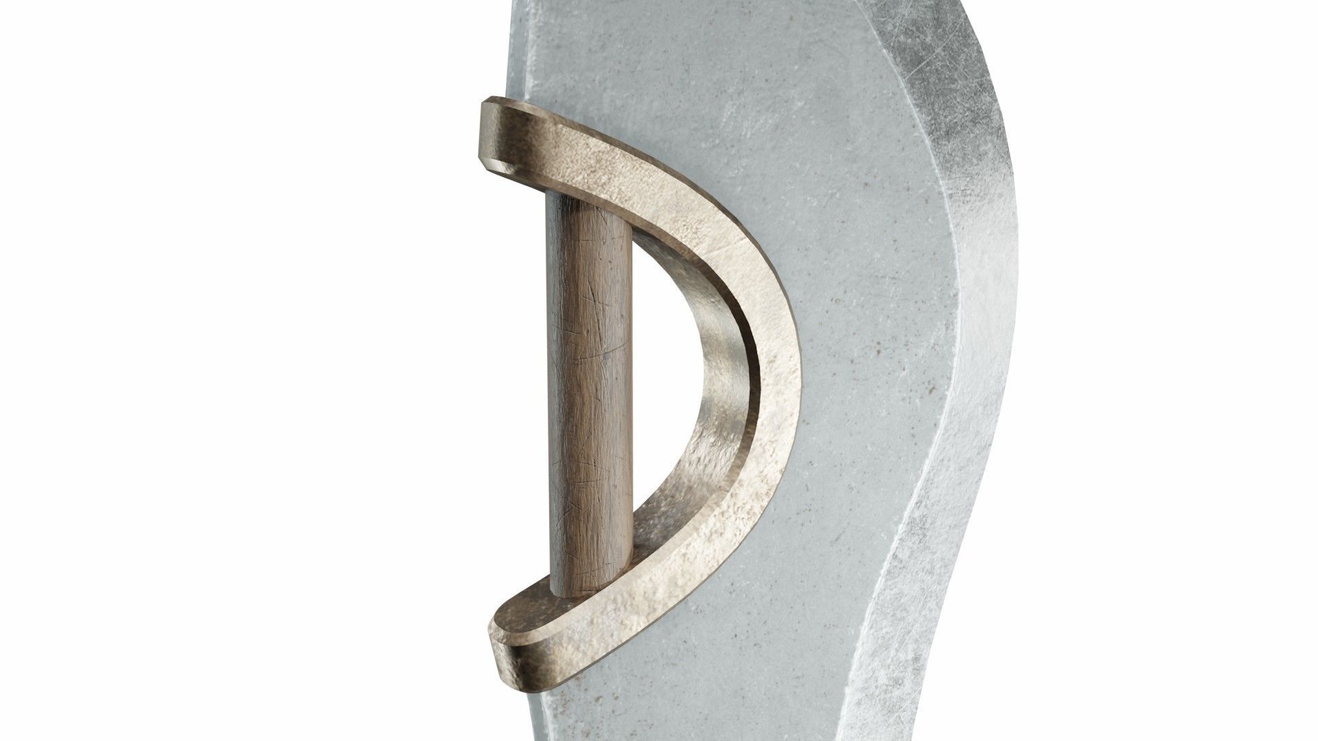 Sablazo Low-poly 3D model_2