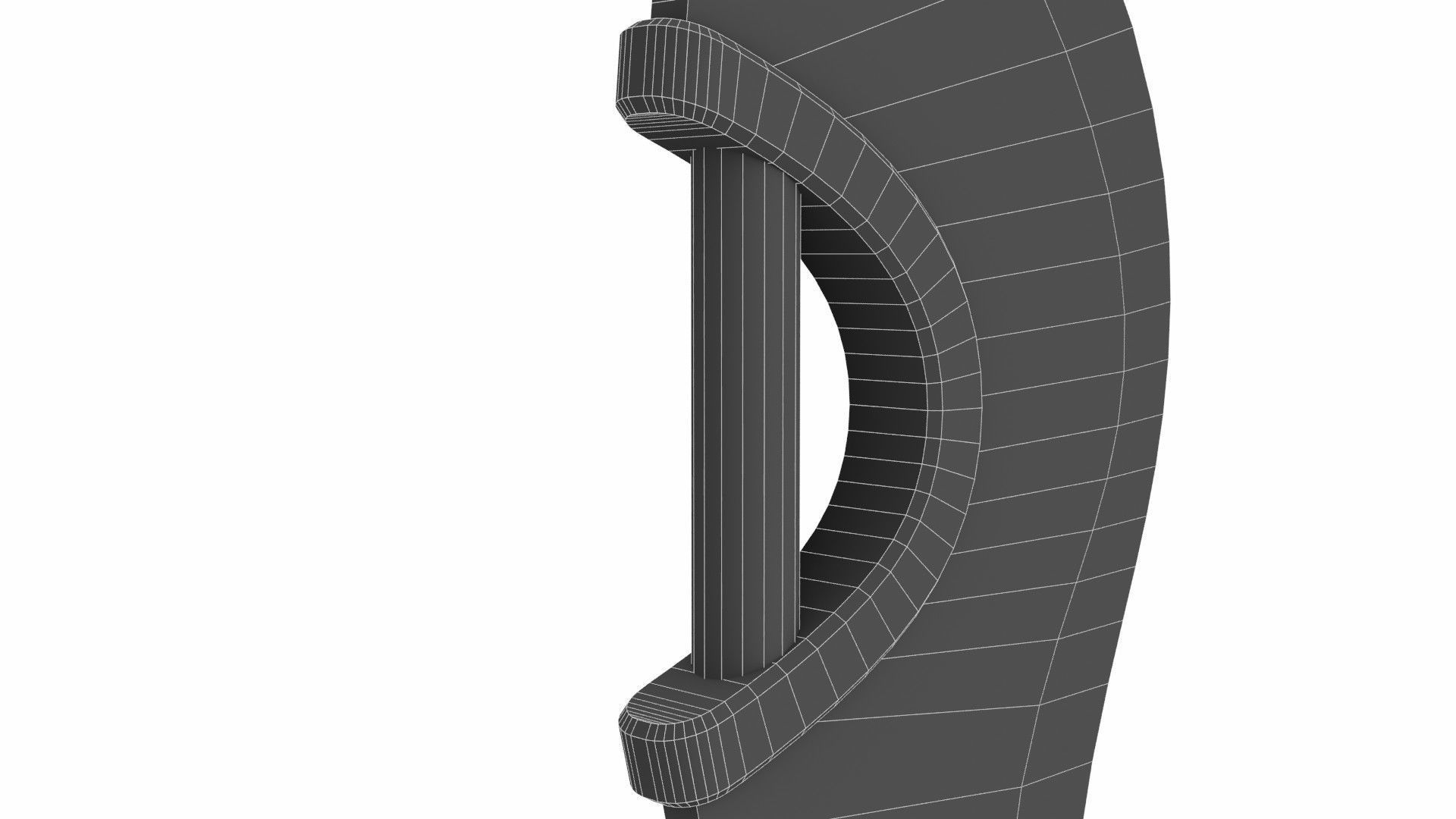 Sablazo Low-poly 3D model_6