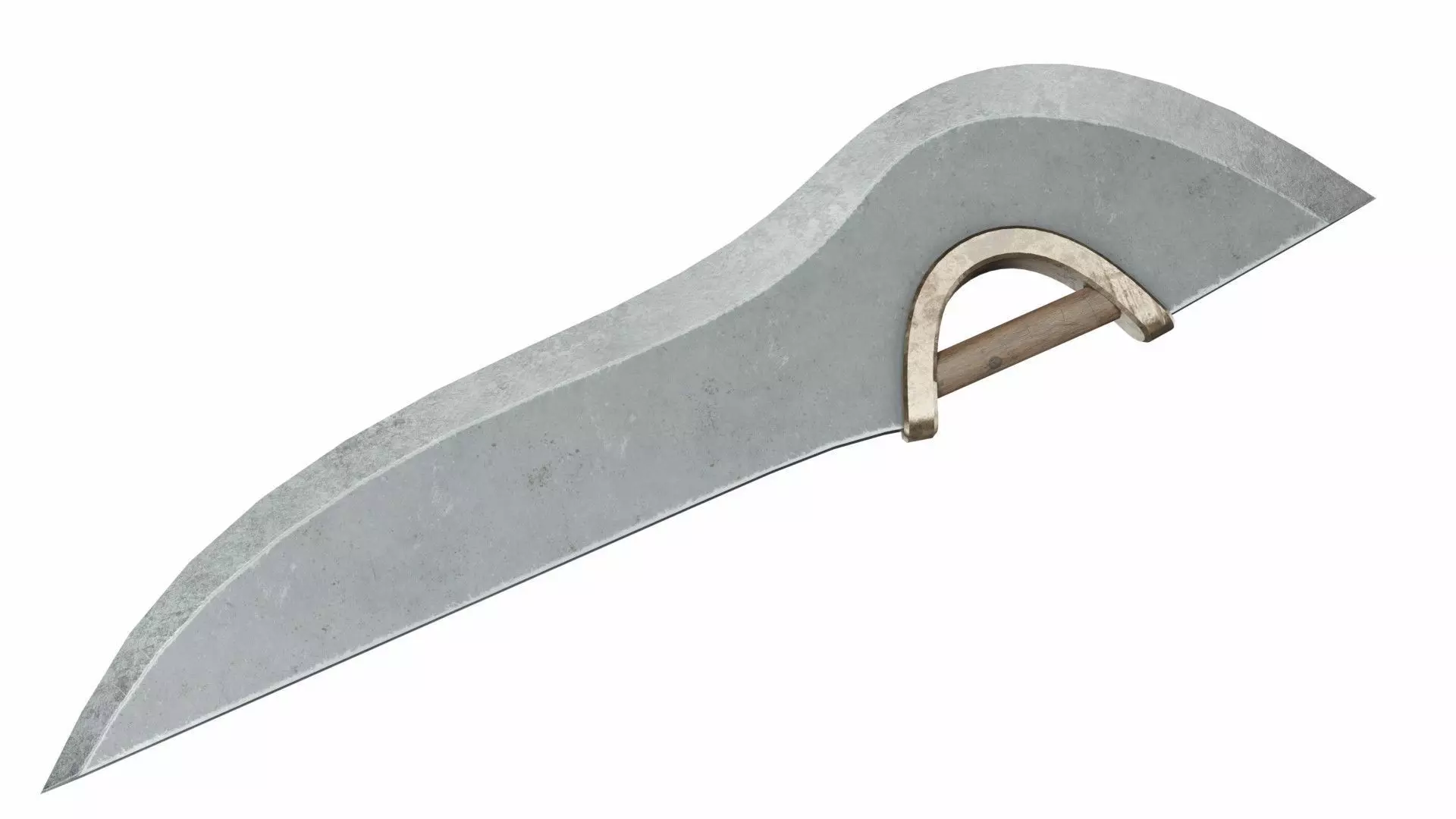 Sablazo Low-poly 3D model_0