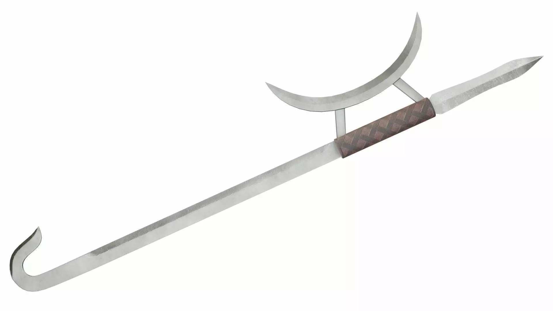 Shuangou Low-poly 3D model_0