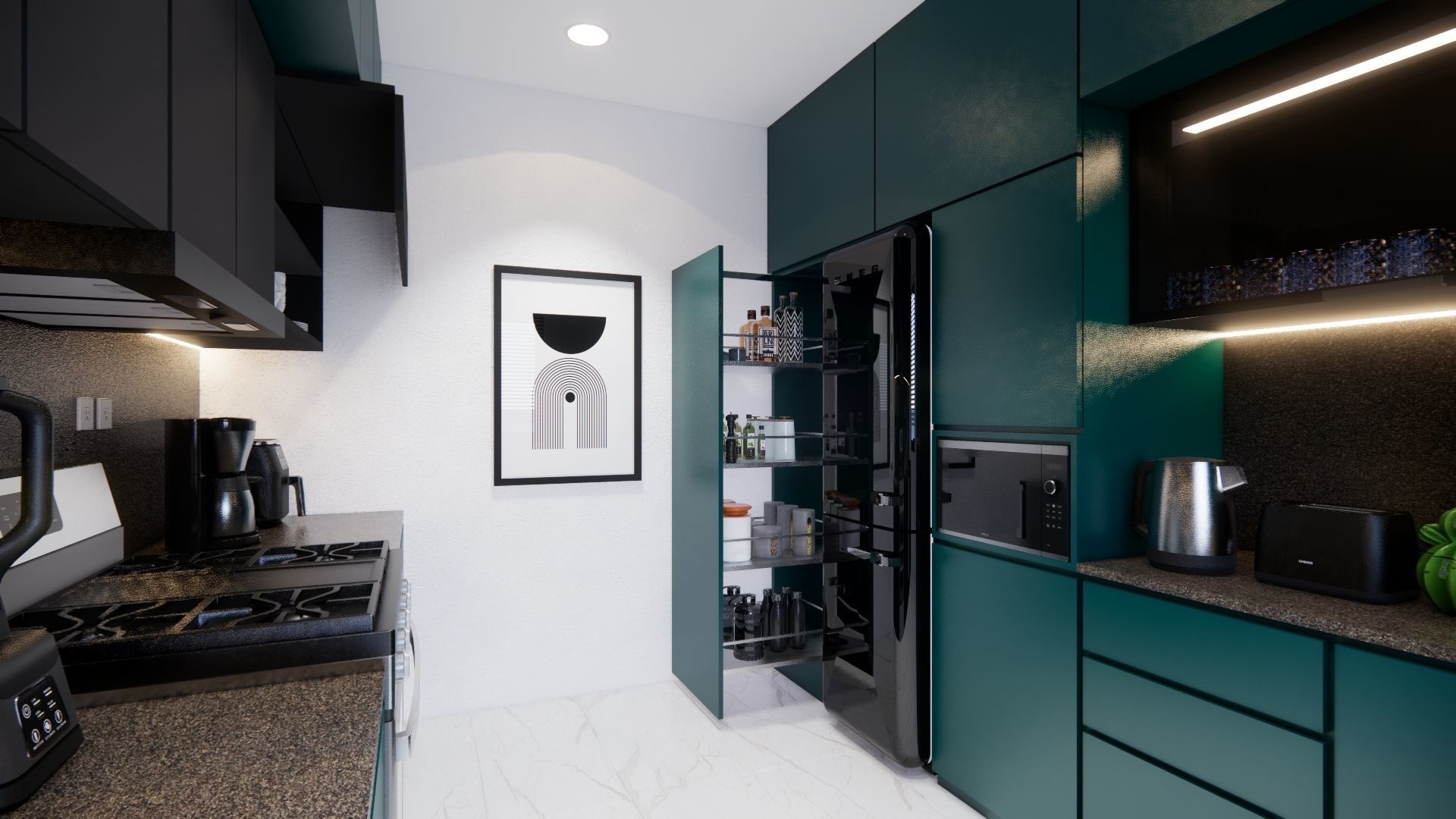 KITCHEN DESIGN 3D model_1