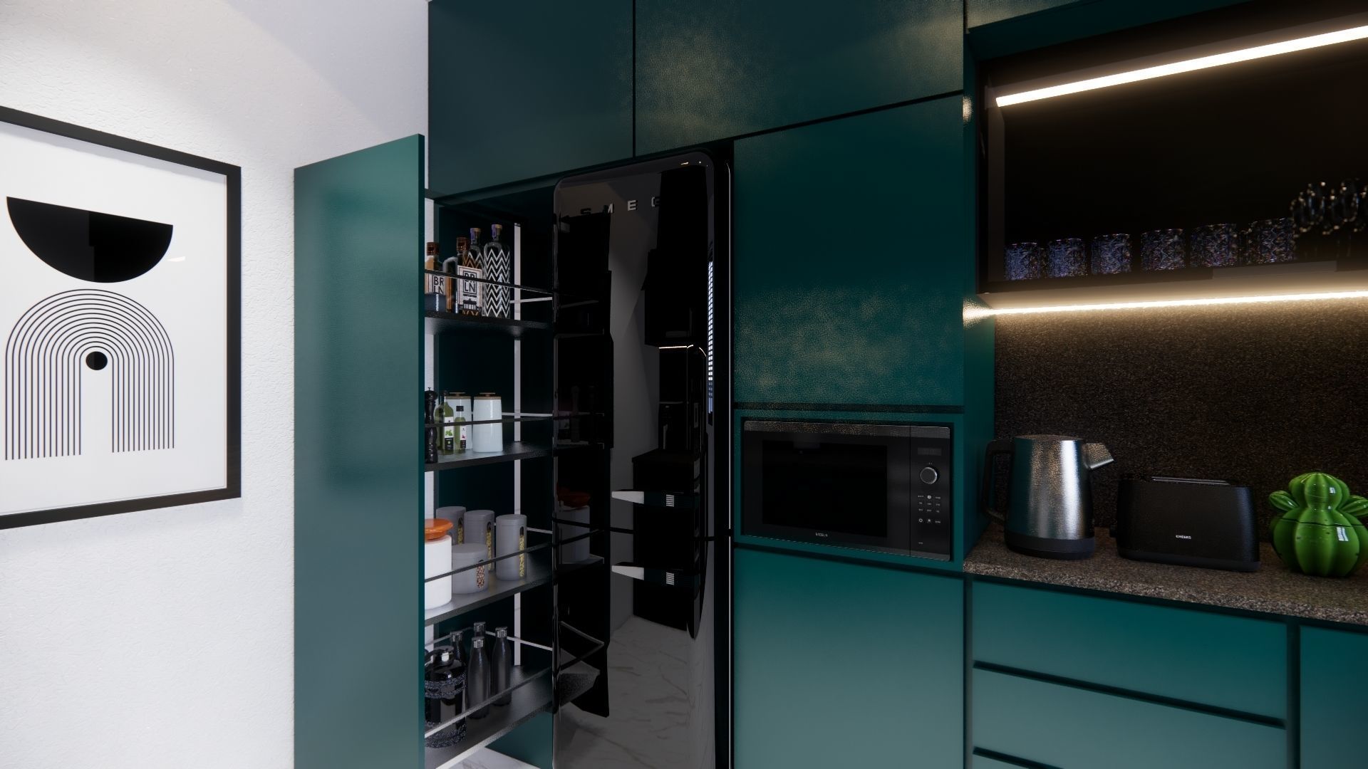 KITCHEN DESIGN 3D model_2