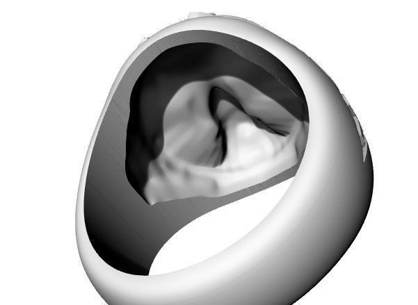 ring pharaoh 3D print model_4