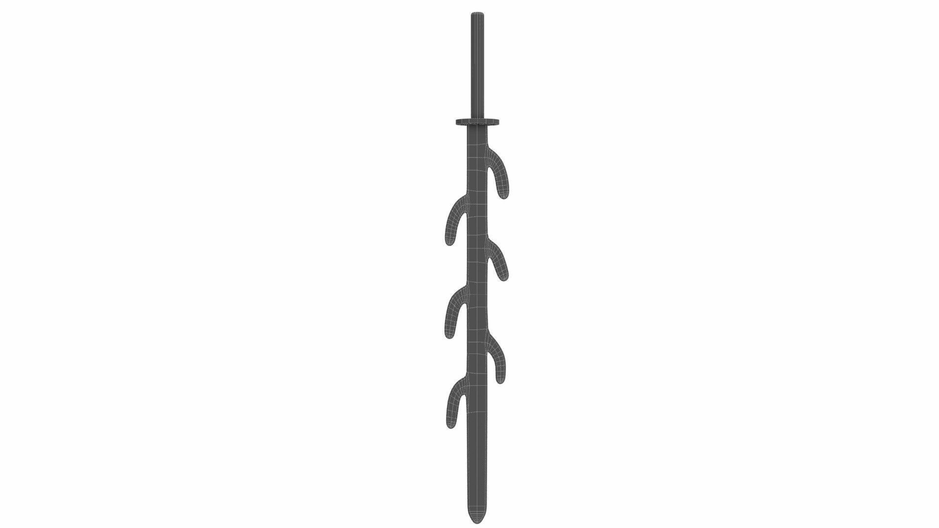 Collection of 12 special swords 3D model_14