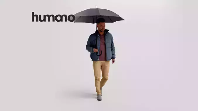 Humano Winter Autumn Man 1104