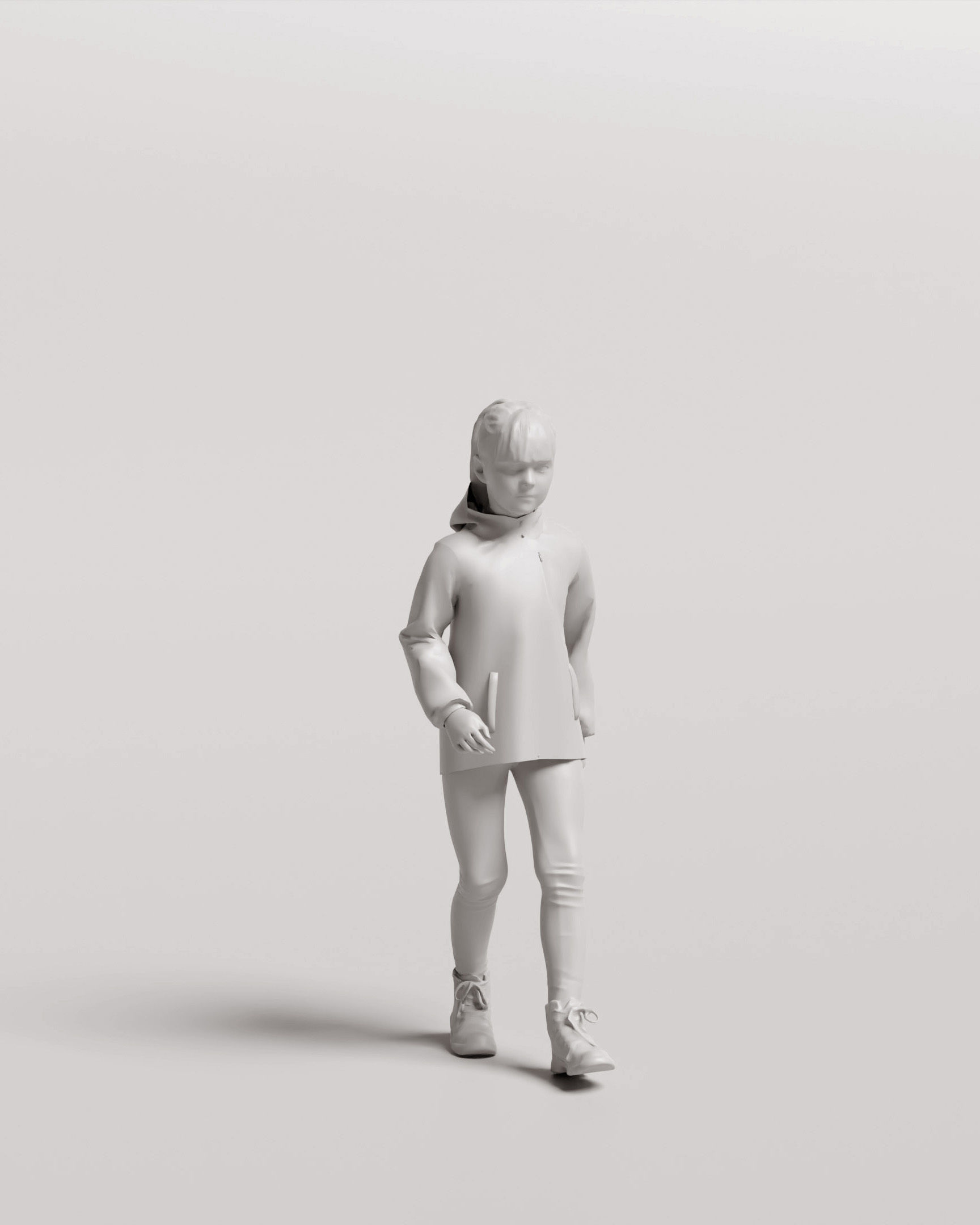 Humano Winter Autumn Kid 1102 3D model_6
