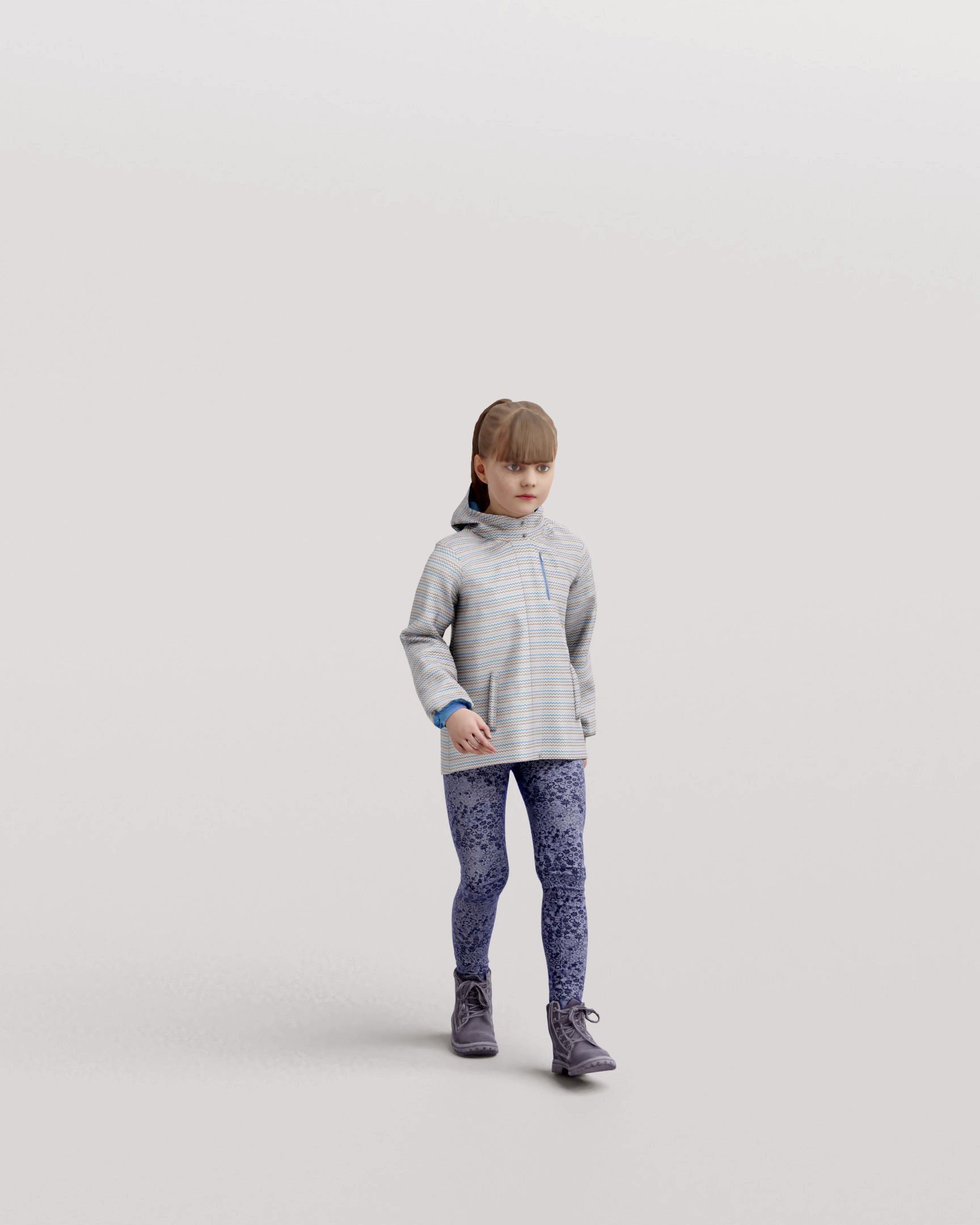 Humano Winter Autumn Kid 1102 3D model_3