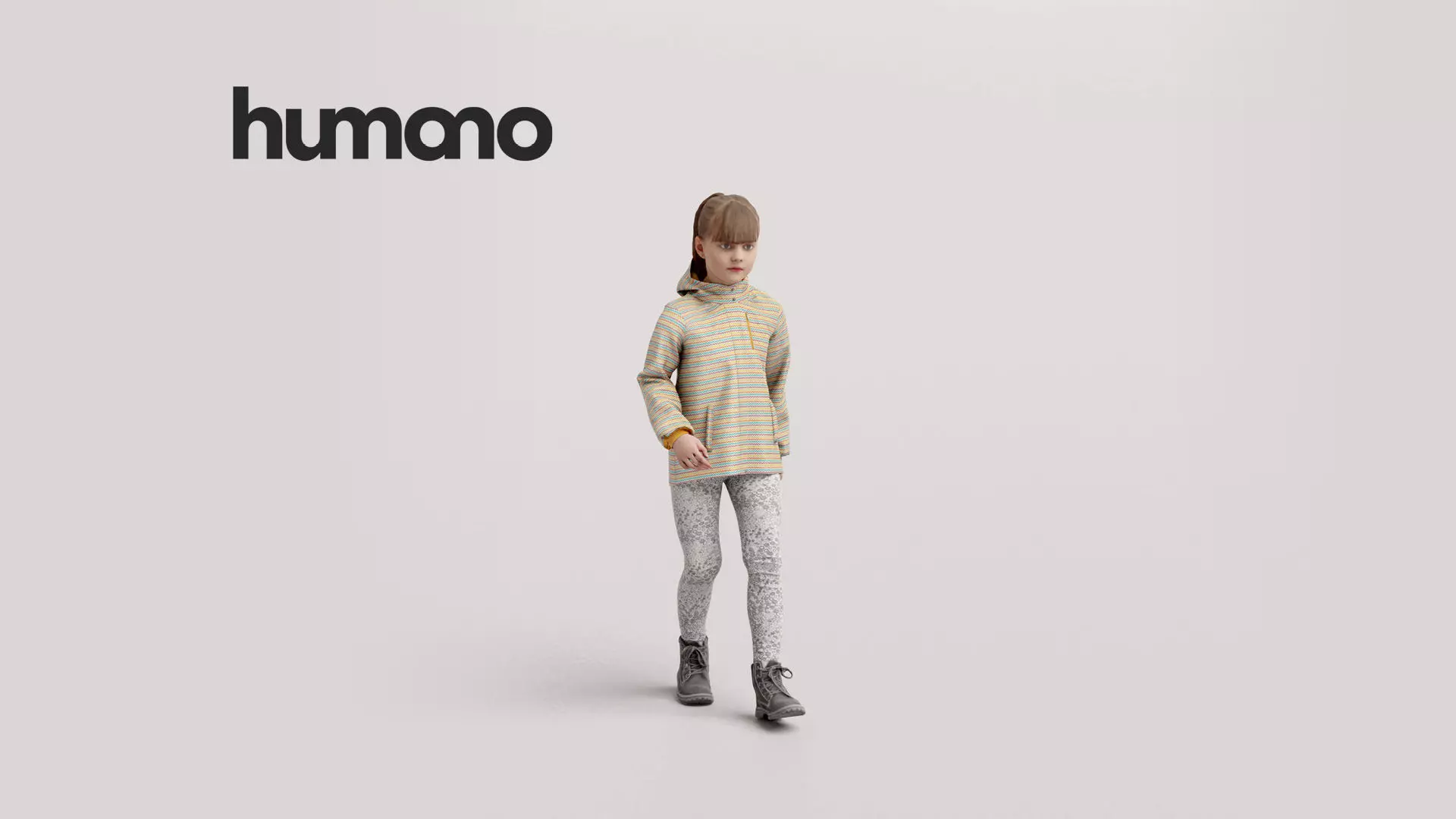 Humano Winter Autumn Kid 1102 3D model_0