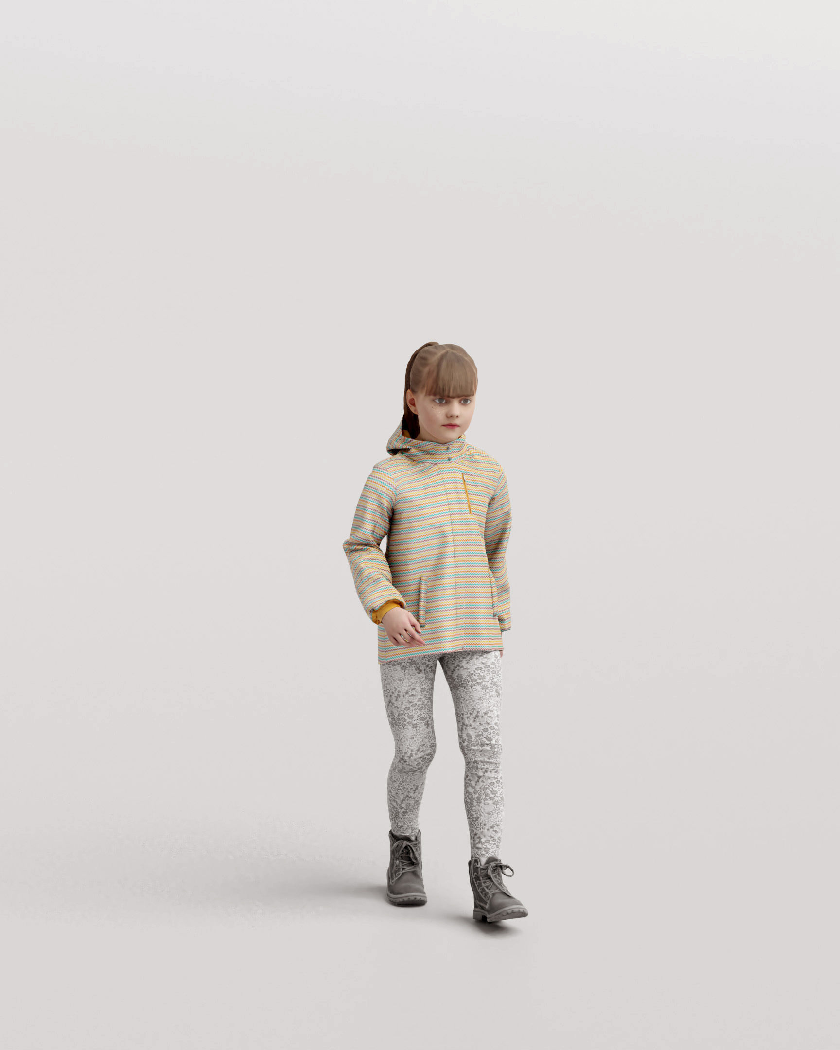Humano Winter Autumn Kid 1102 3D model_1