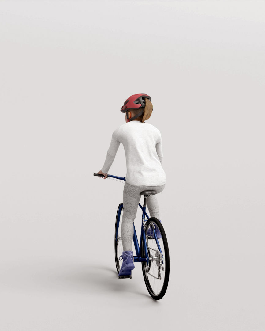 Humano 5-Pack - PLAYING KIDS - PLAYGROUND- 5x 3D models A 3D Model Collection_31