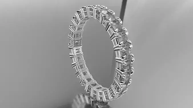 Baguette Eternity in Head