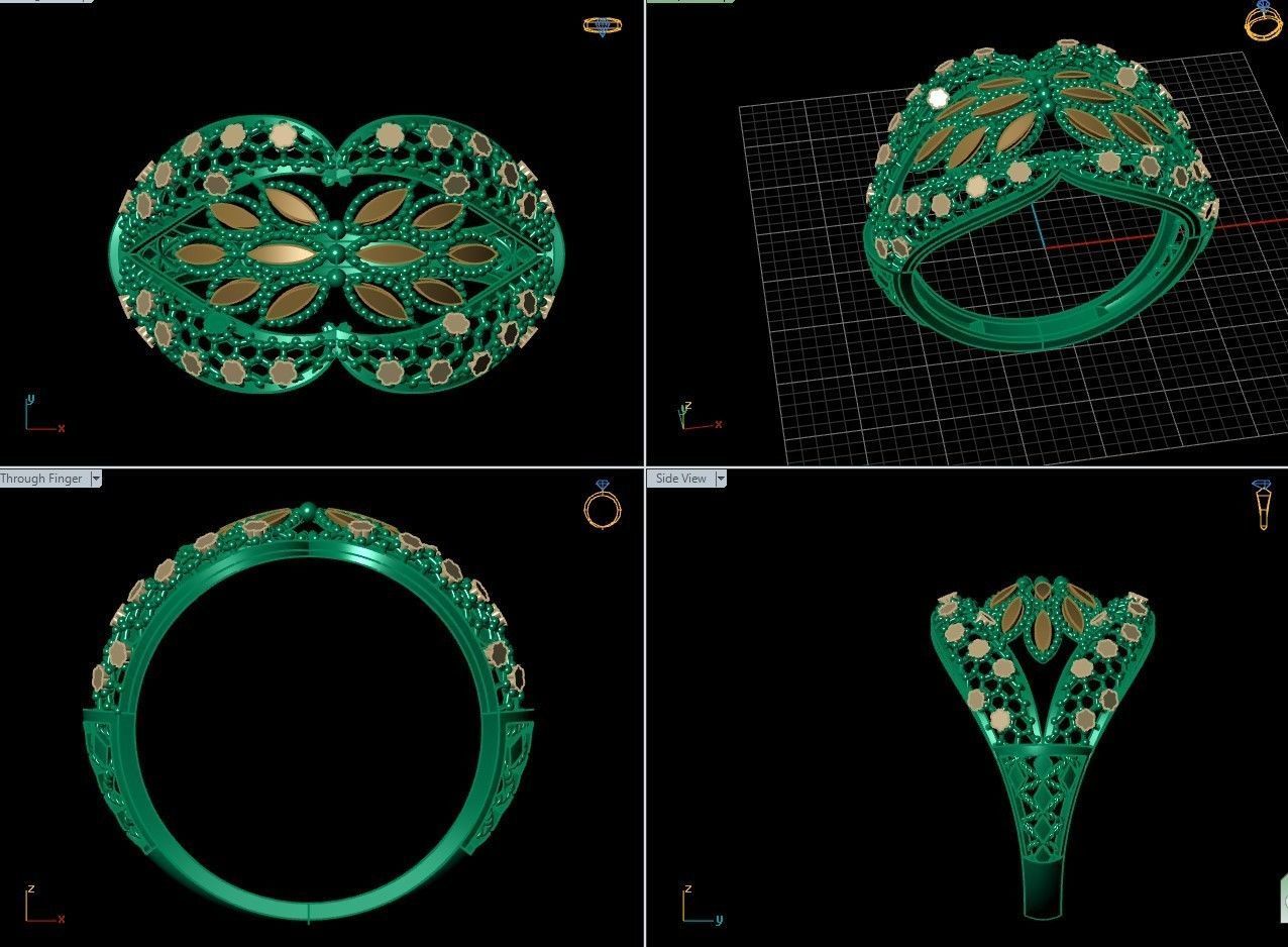Light ring 3D print model_1