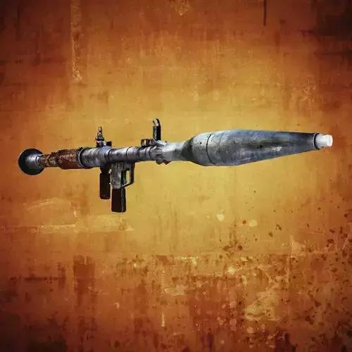 RPG-7 grenade launcher Low-poly 3D model