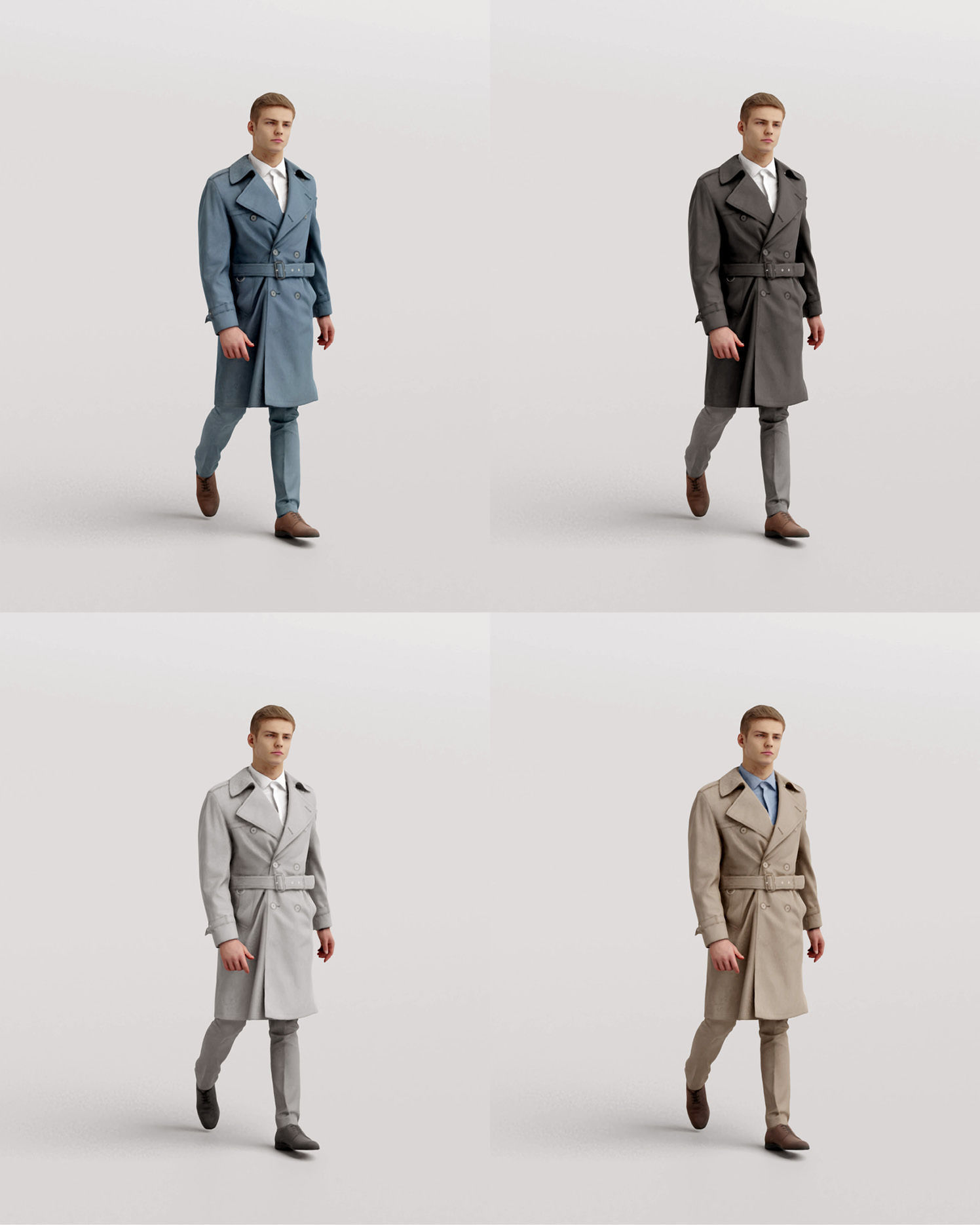 Humano Winter Autumn People 1115 3D model_7