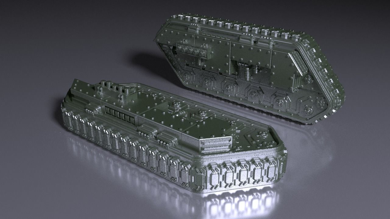 Legendary Battle Tank for 3Dprint 3D print model_10