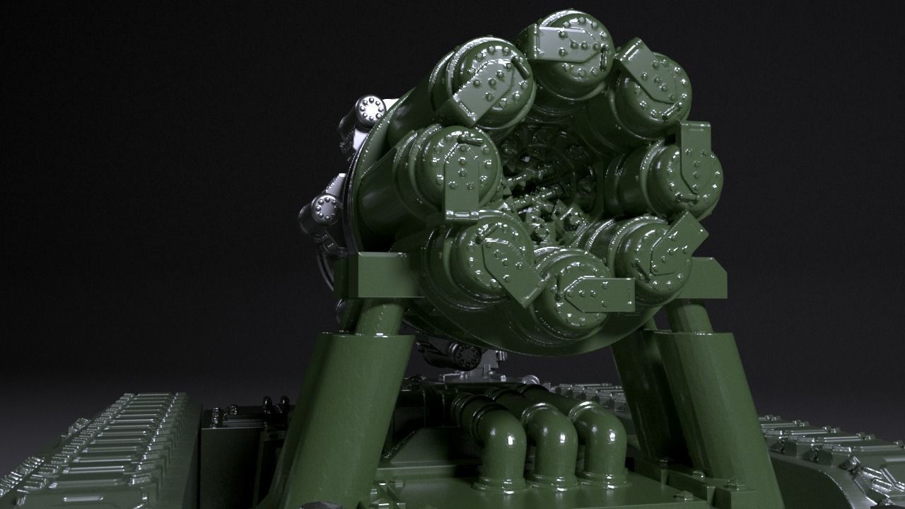 Legendary Battle Tank for 3Dprint 3D print model_4