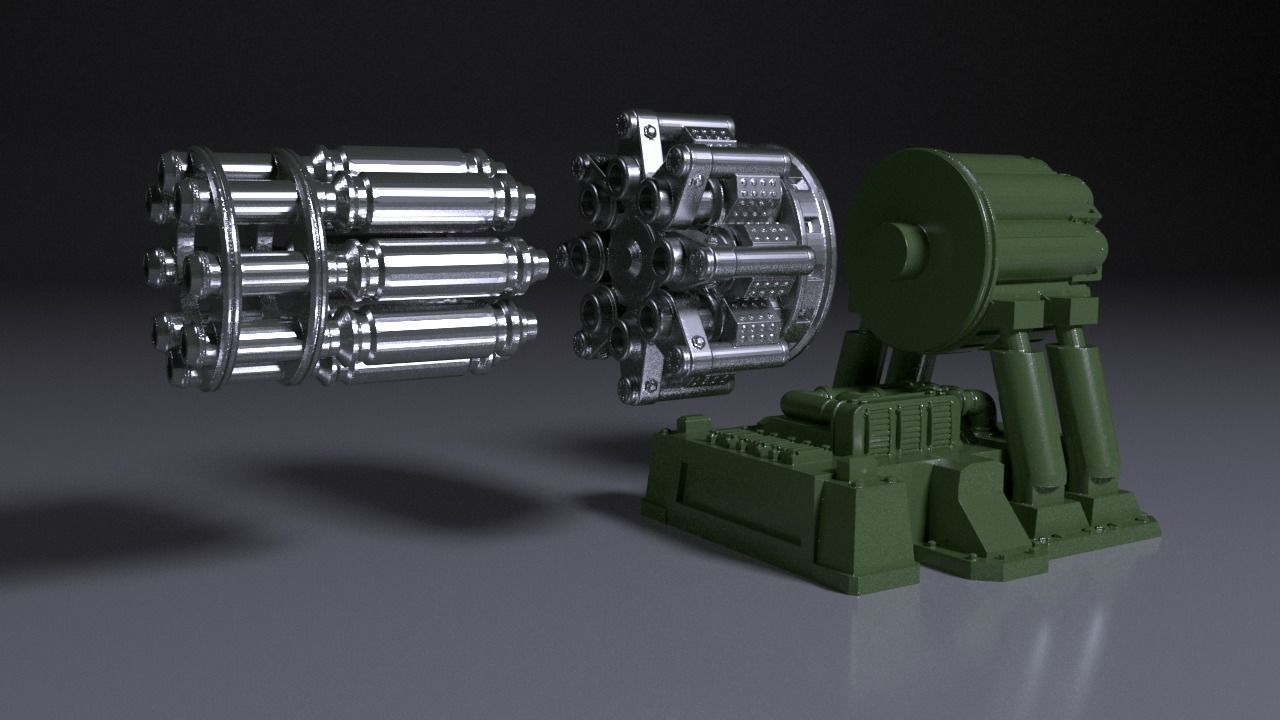 Legendary Battle Tank for 3Dprint 3D print model_1