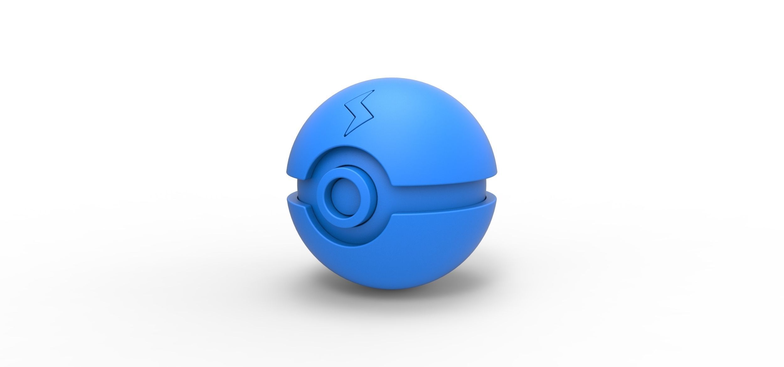 Orb of Pikachu 3D print model_8