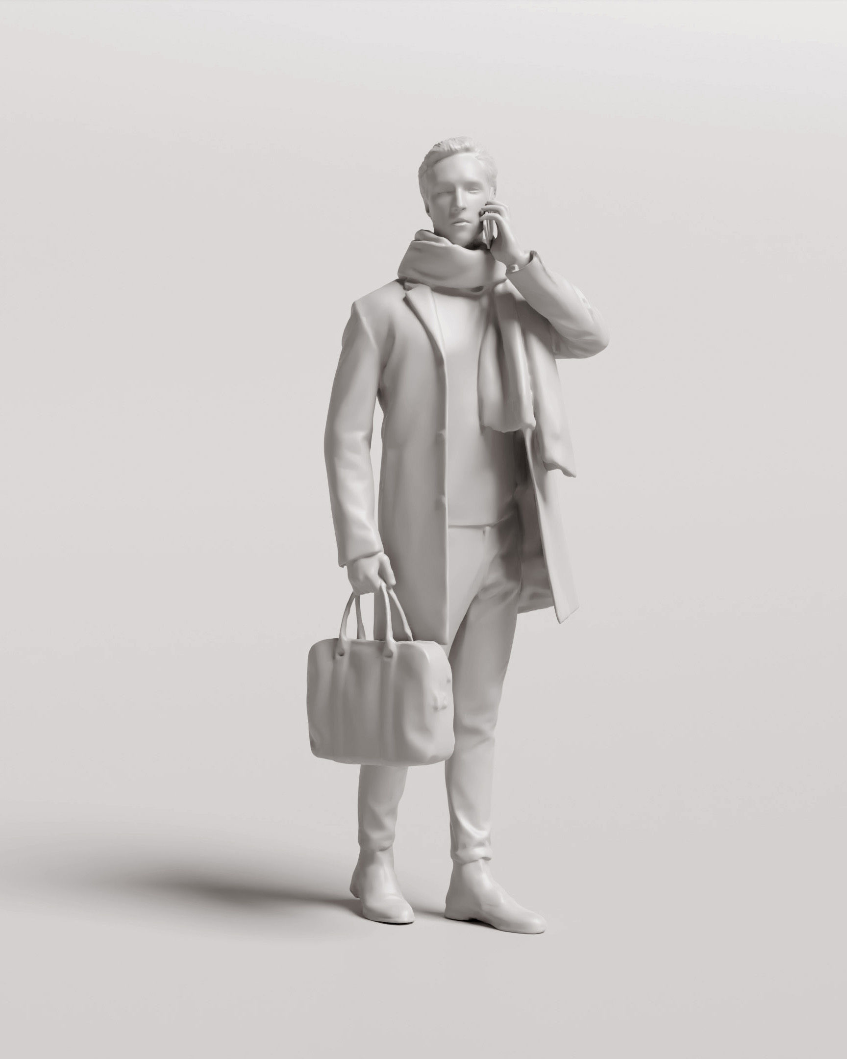 Humano Winter Autumn People 1112 3D model_6