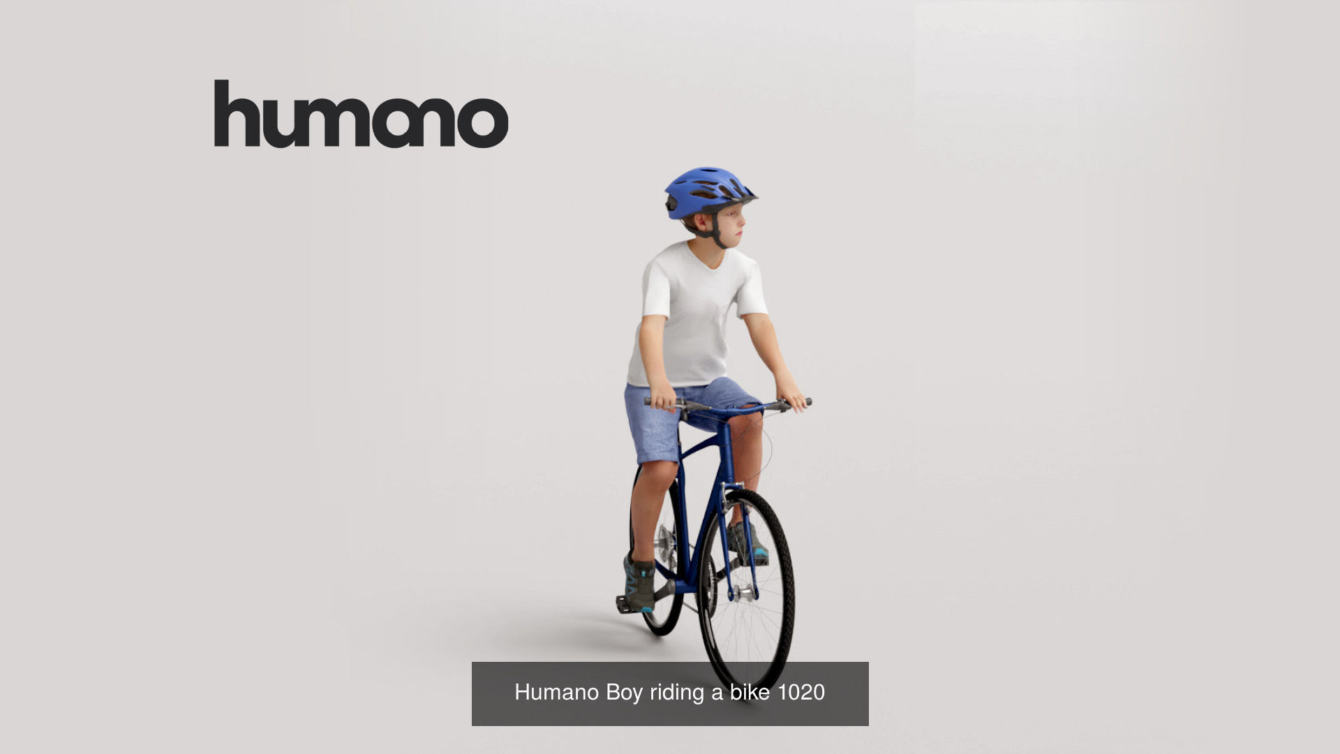 Humano 5-Pack - PLAYING KIDS - PLAYGROUND- 5x 3D models B 3D Model Collection_2