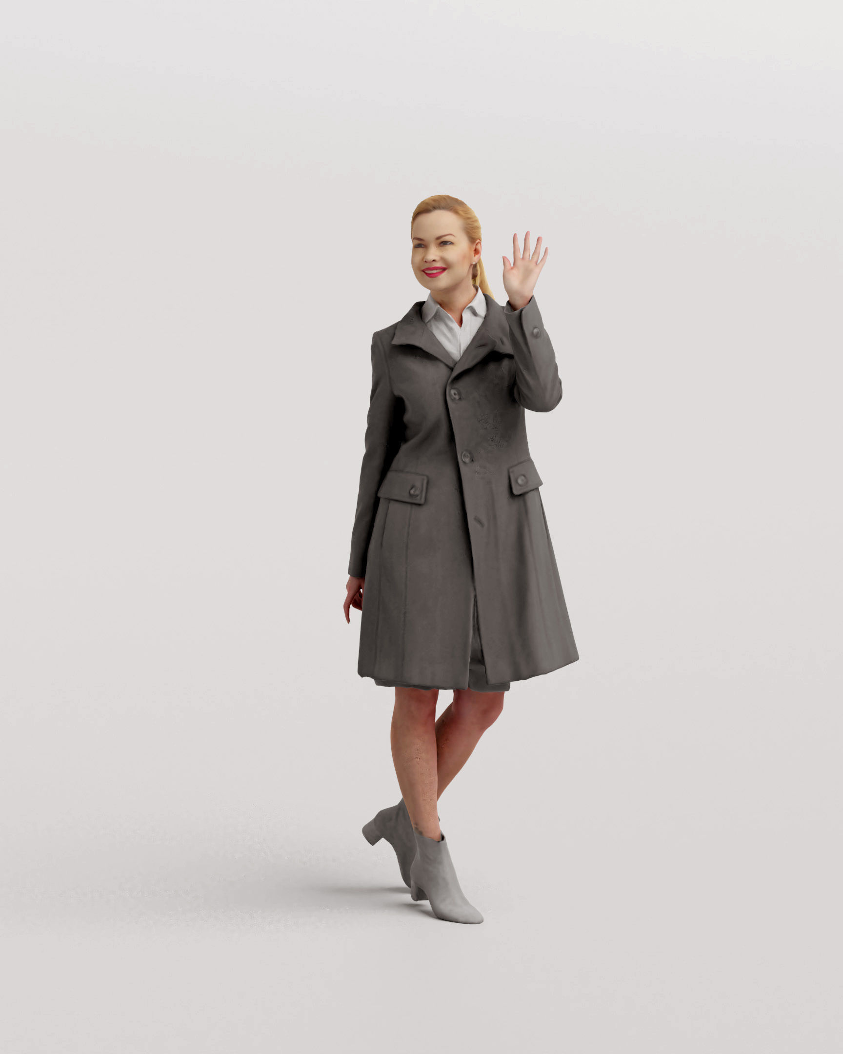 Humano Winter Autumn Woman 1114 3D model_1