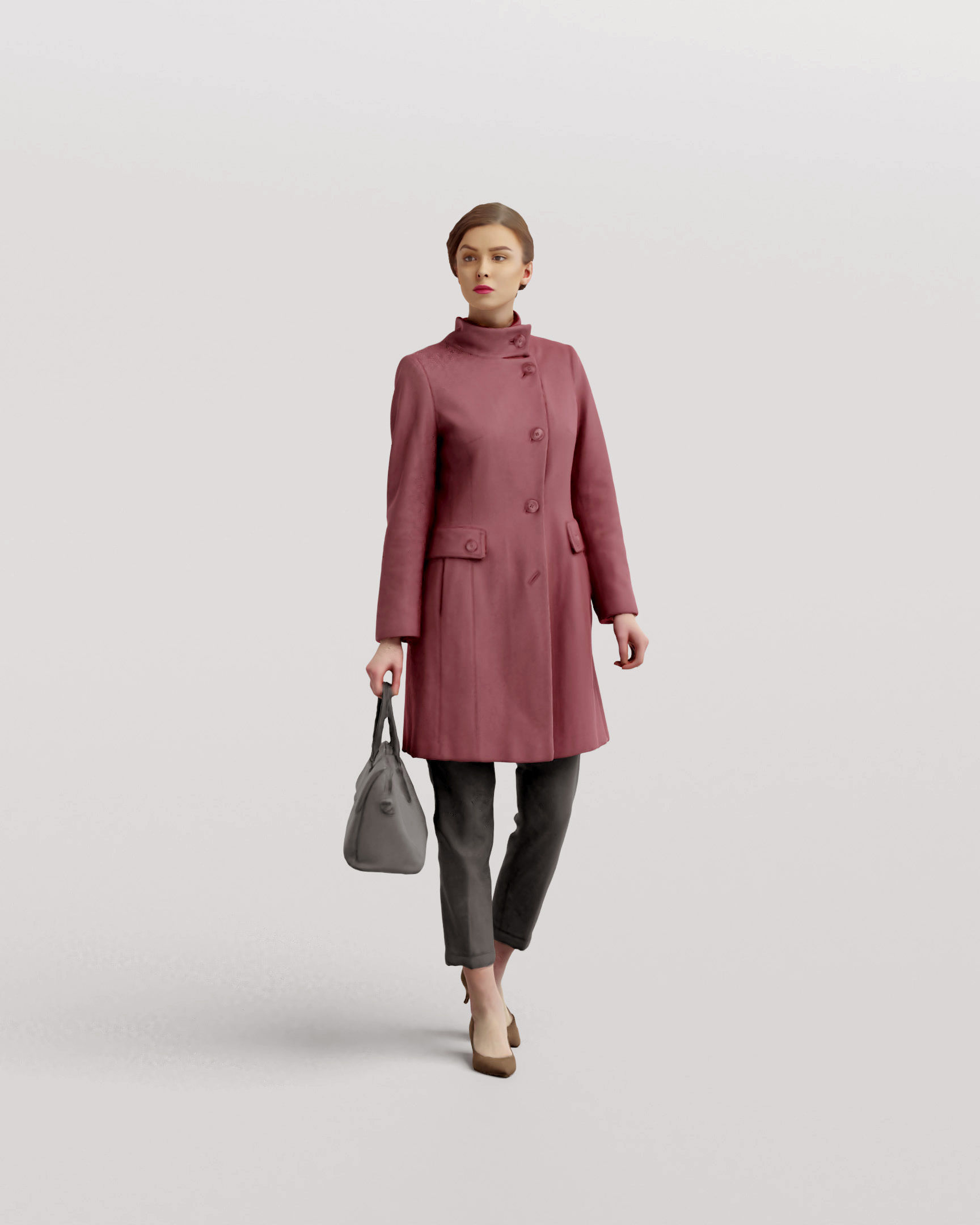 Humano Winter Autumn People 1113 3D model_4