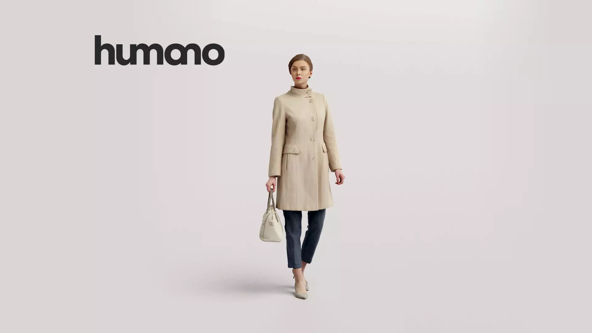 Humano Winter Autumn People 1113 3D model_0