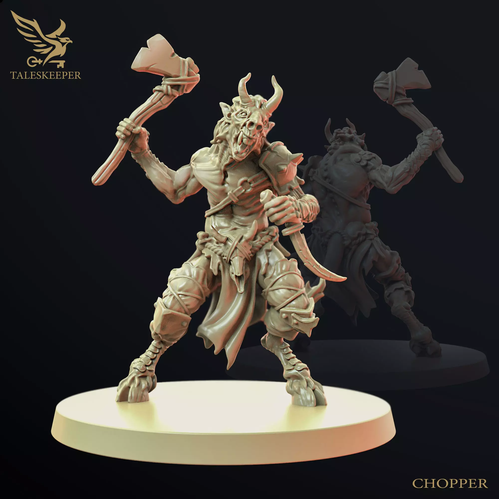 Beastman Chopper 3D print model
