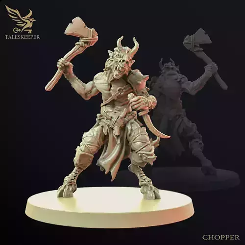 Beastman Chopper 3D print model