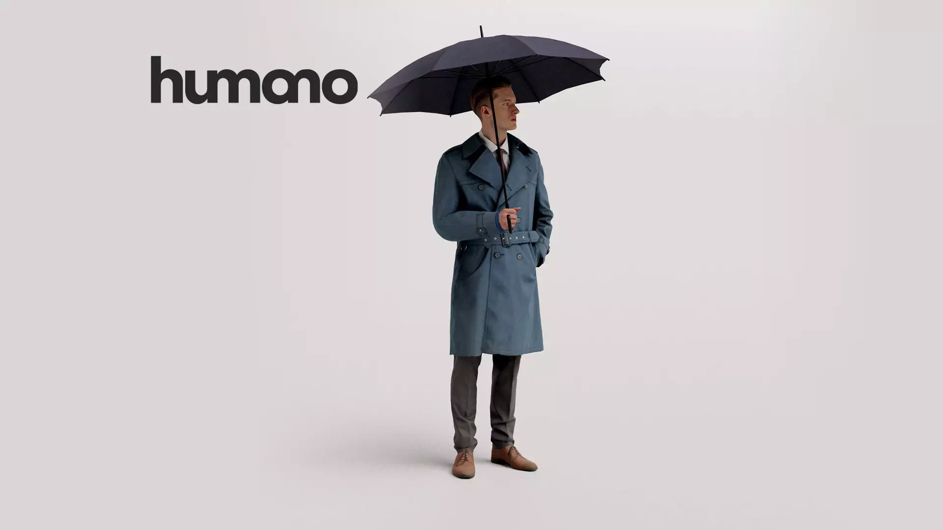 Humano Winter Autumn People 1120 3D model
