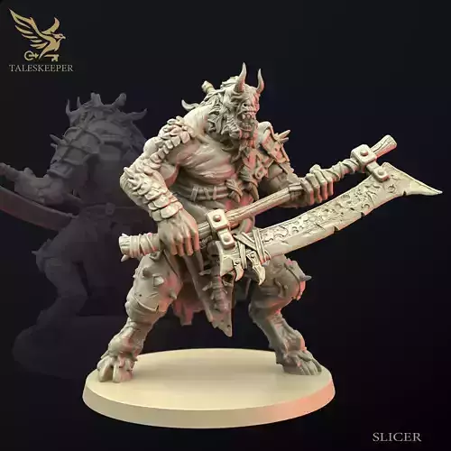 Beastman  Slicer 3D print model
