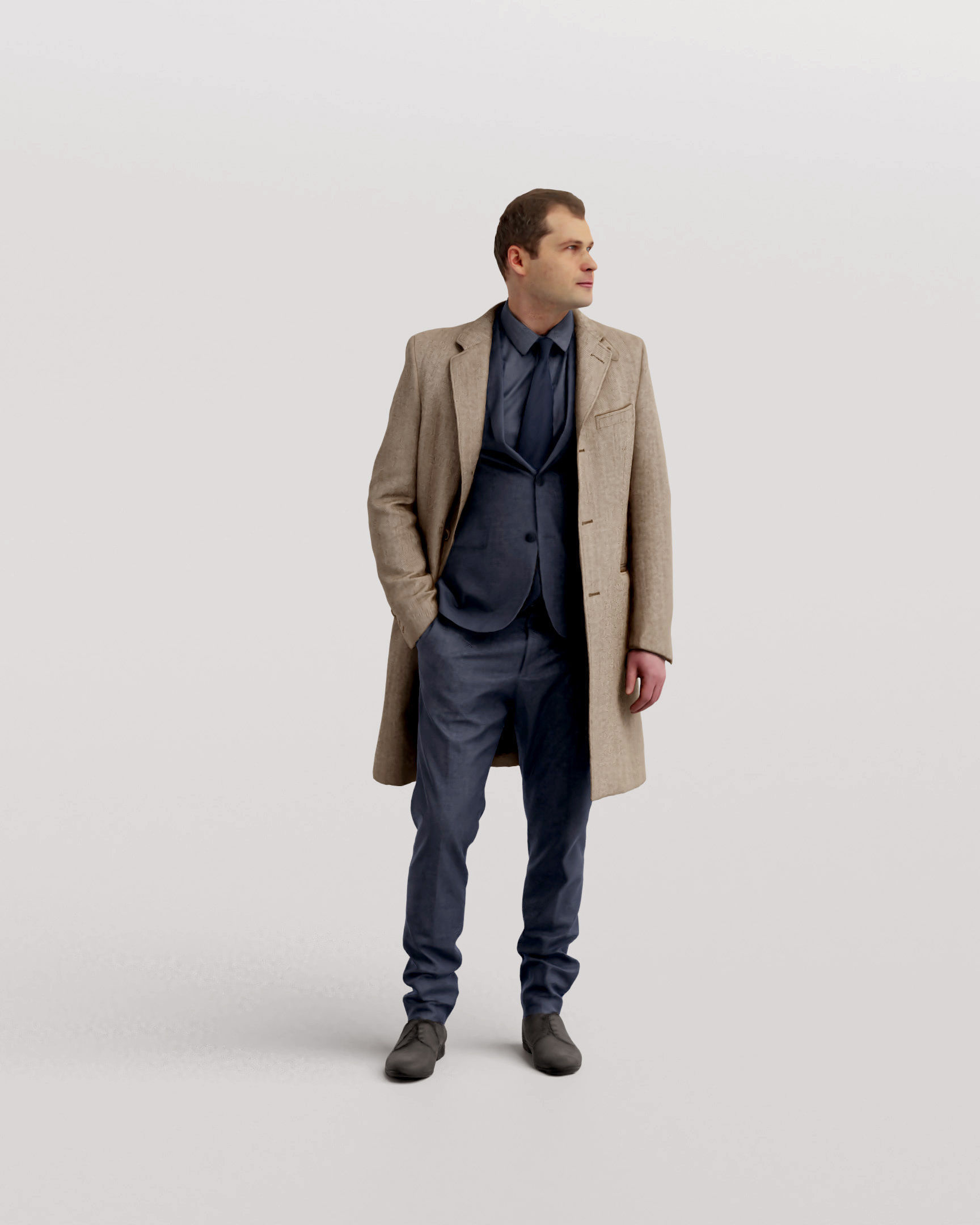 Humano Winter Autumn People 1116 3D model_3