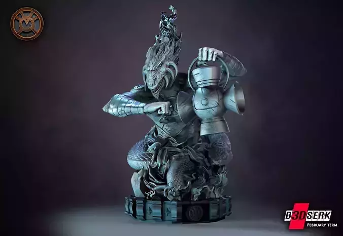 B3DSERK February term 2023 Larfleeze Bust 