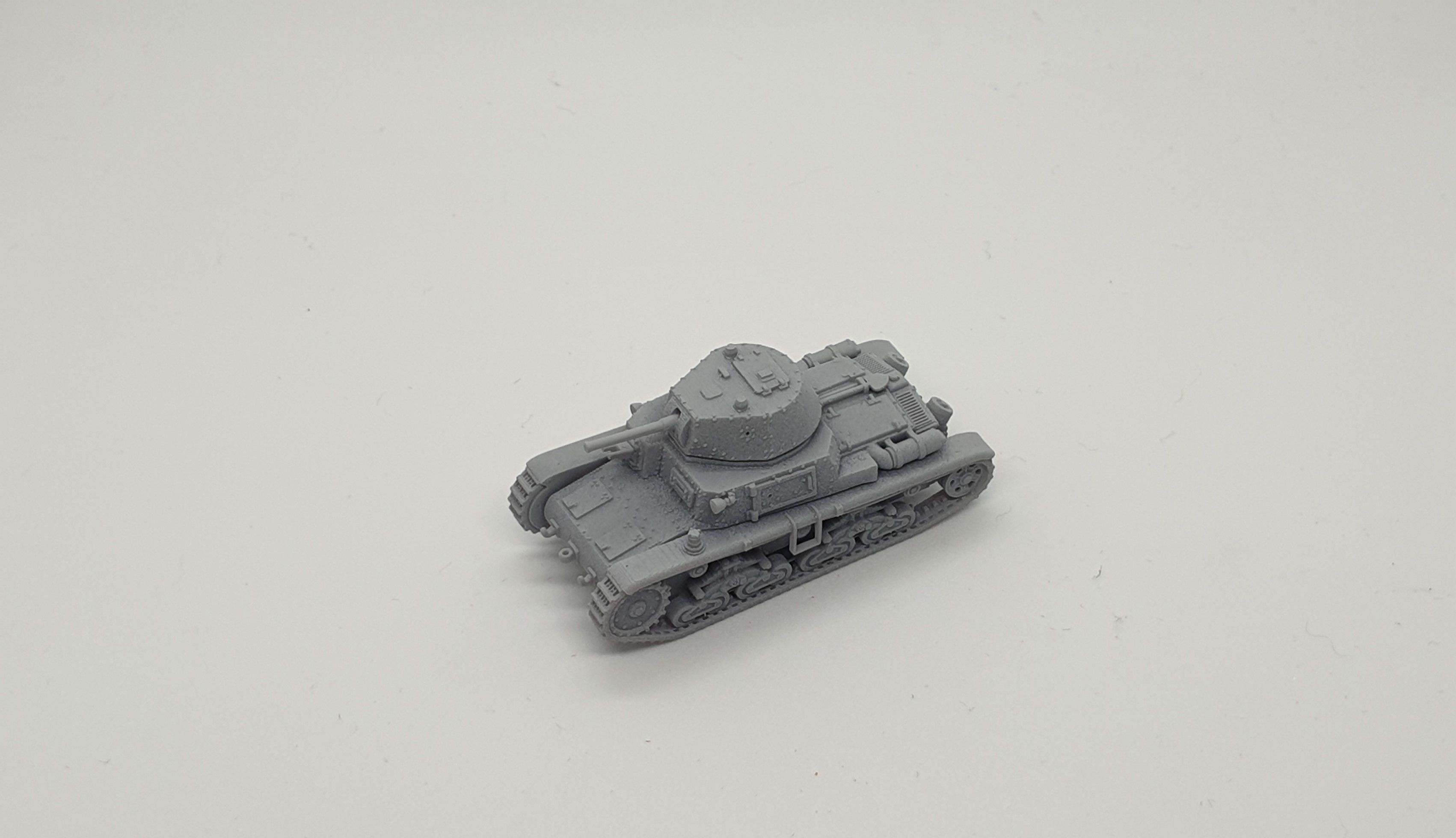 Fiat-Ansaldo M13-40 - 1-100 Scale 3D print model_9