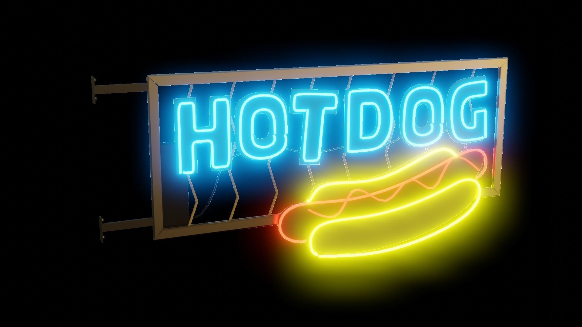 Neon Assets Pack 24 Base Mesh Models Low-poly 3D model_16