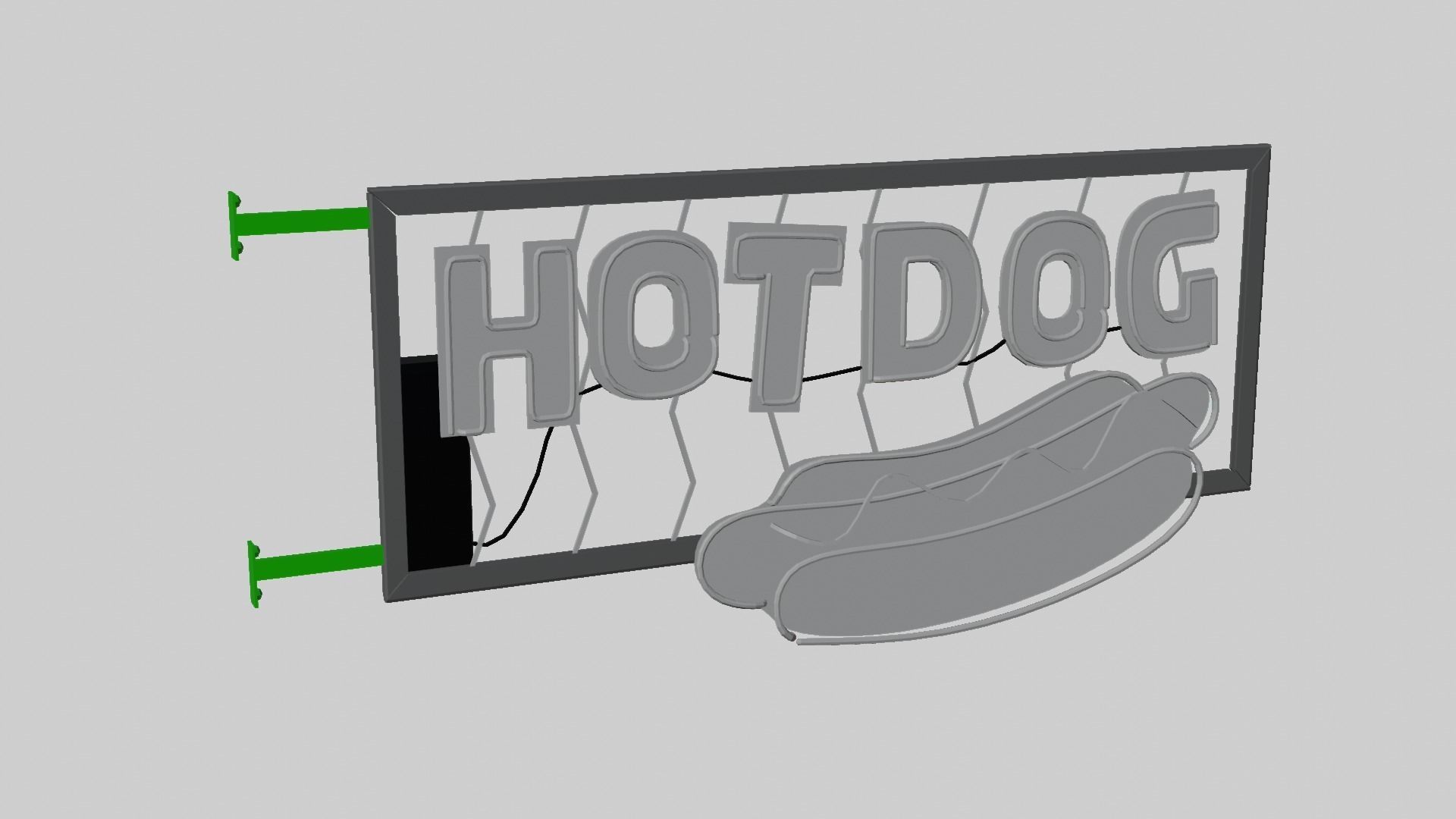 Neon Assets Pack 24 Base Mesh Models Low-poly 3D model_38