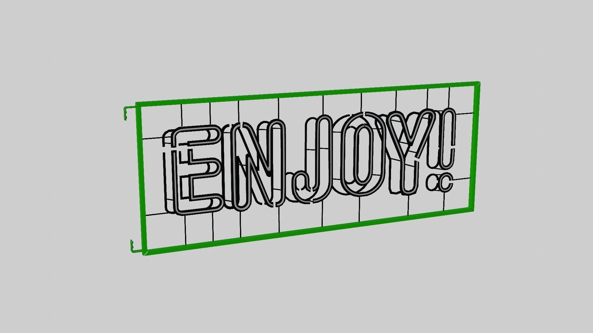 Neon Assets Pack 24 Base Mesh Models Low-poly 3D model_28