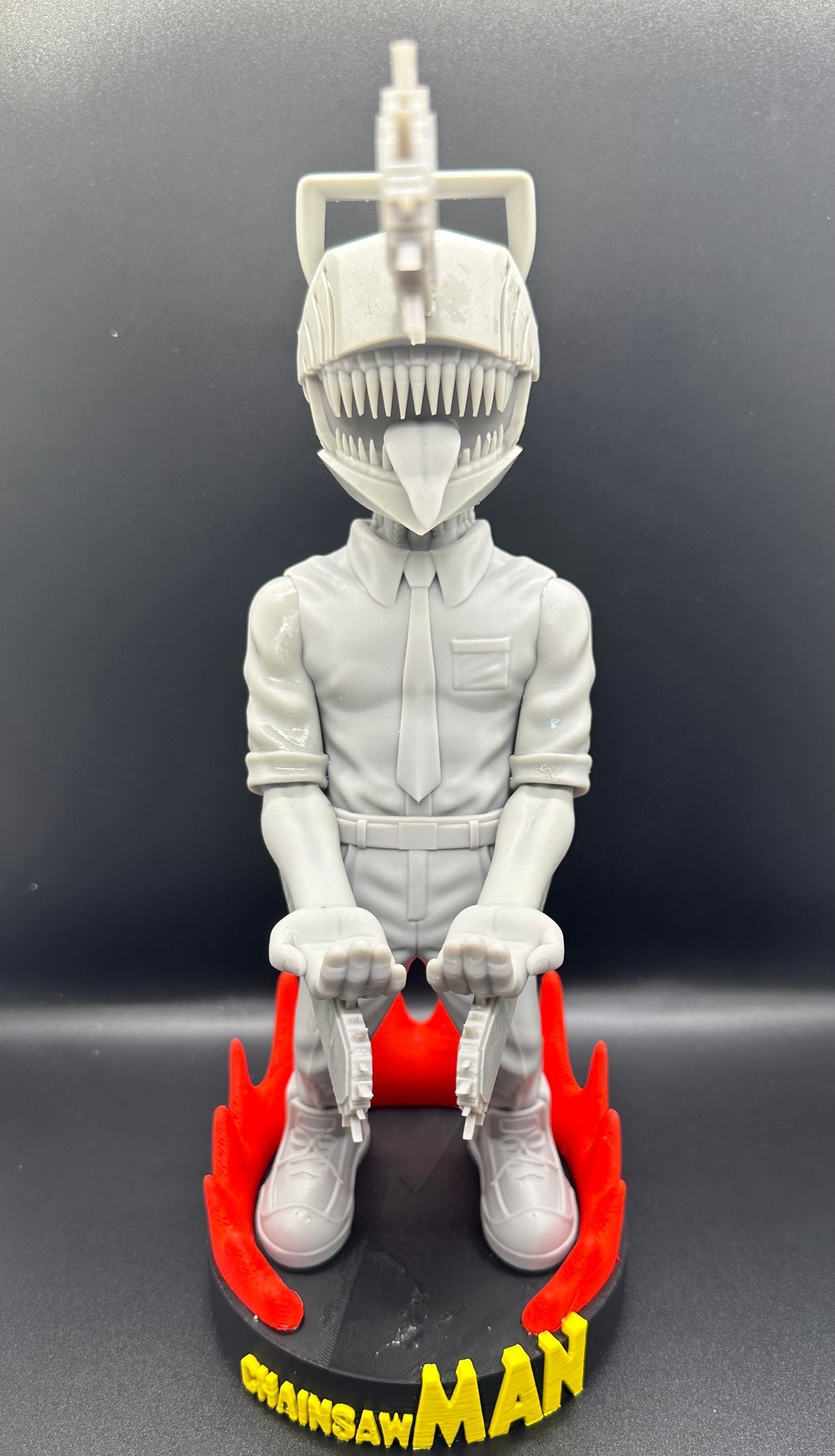 Chainsawman joystick holder 270mm  3D print model_2