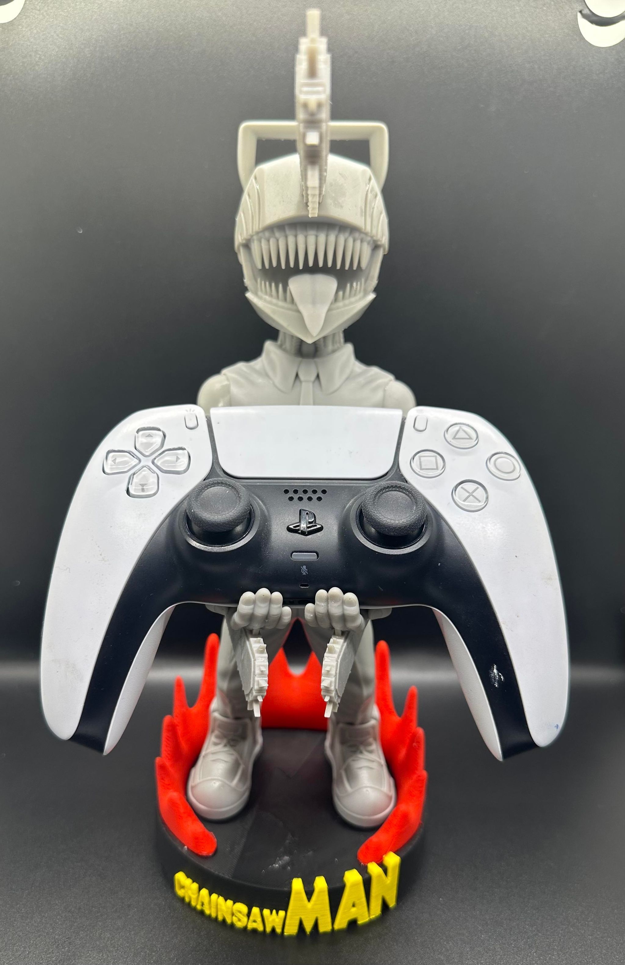 Chainsawman joystick holder 270mm  3D print model_1