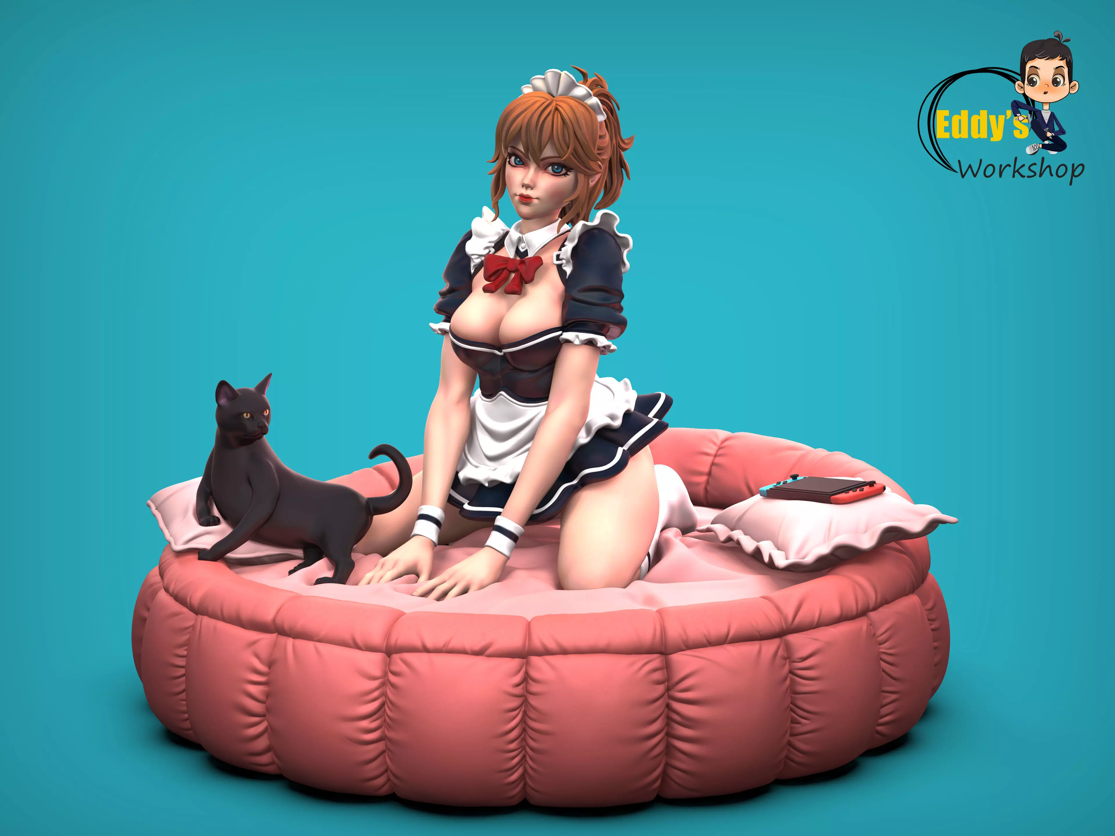 Marcie and Milo - 3D STL Ready To Print 3D print model_0