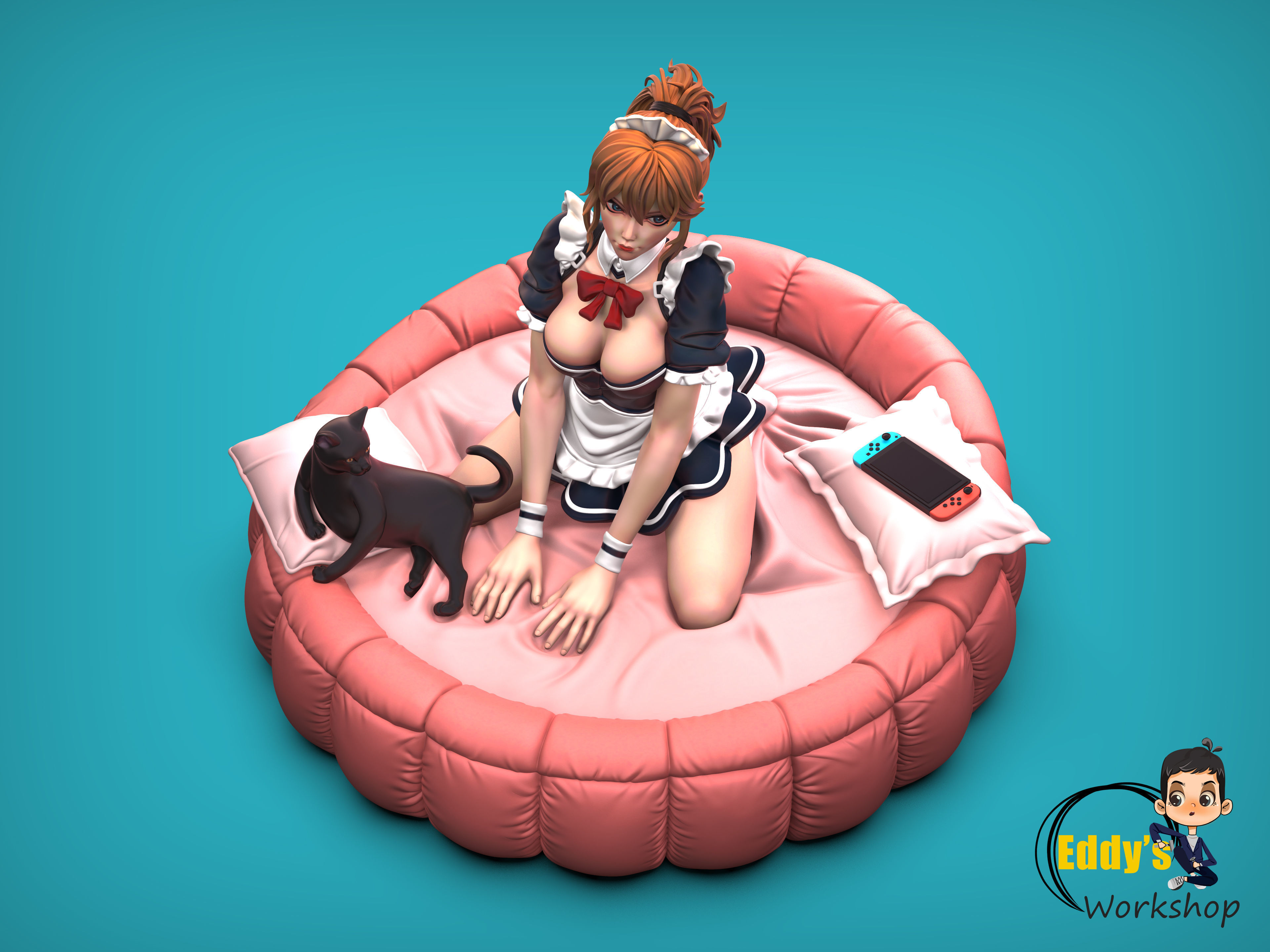 Marcie and Milo - 3D STL Ready To Print 3D print model_2